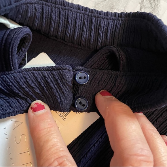 *ASTR* The Label Nordstrom Navy Ribbed Bodycon Dress NWT - Picture 12 of 14